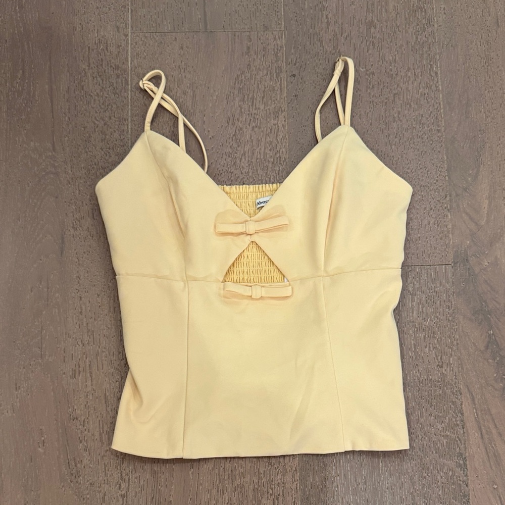 Abercrombie & Fitch Yellow Top